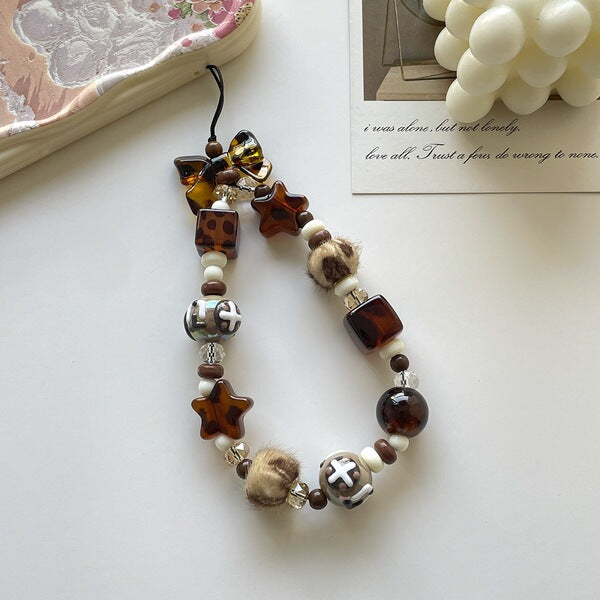 🐯Leopardo - Mocha Bear Hug Phone Charm ✨🧸