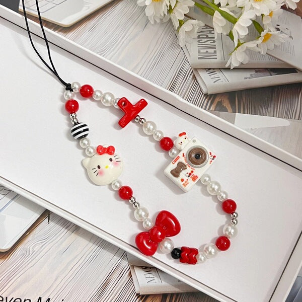 📸 Retro Kawaii: Hello Kitty Camera Phone Charm 🎀