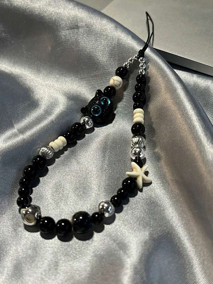 Cute "KITTY🐈‍⬛" - BLACK" CAT Phone CHARMS 🐾