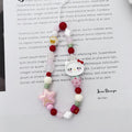 Y2k-Inspired Beaded "Hello Kitty"🍭🍭Phone charm.