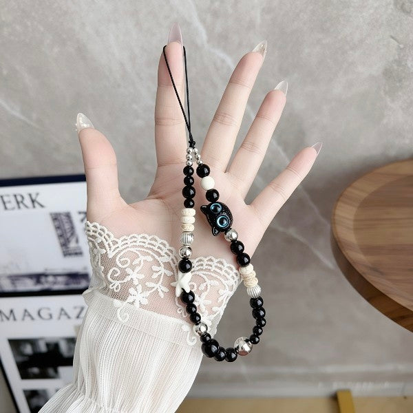 Cute "KITTY🐈‍⬛" - BLACK" CAT Phone CHARMS 🐾